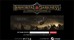 Desktop Screenshot of immortaldarkness.com